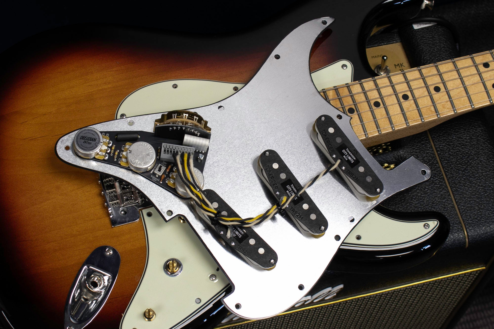 Custom Works: Loaded Pickguard for Strat® (SSS)