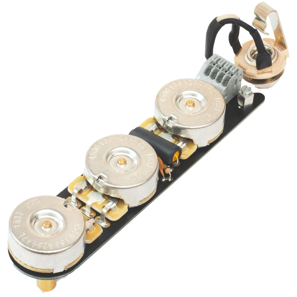 ObsidianWire Jazz Bass Solderless Wiring Harness