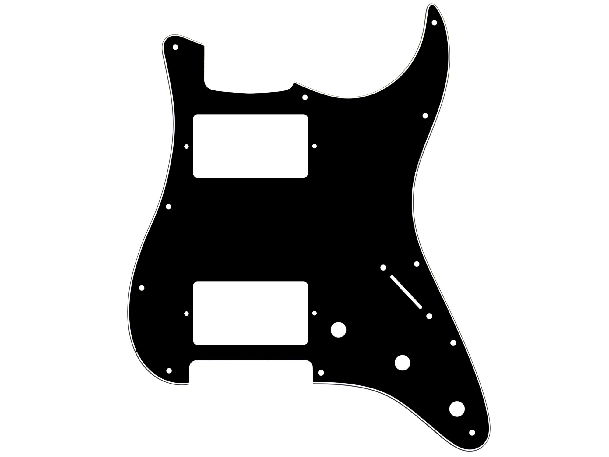 Pickguard HH pour Strat® (moderne 11 trous)