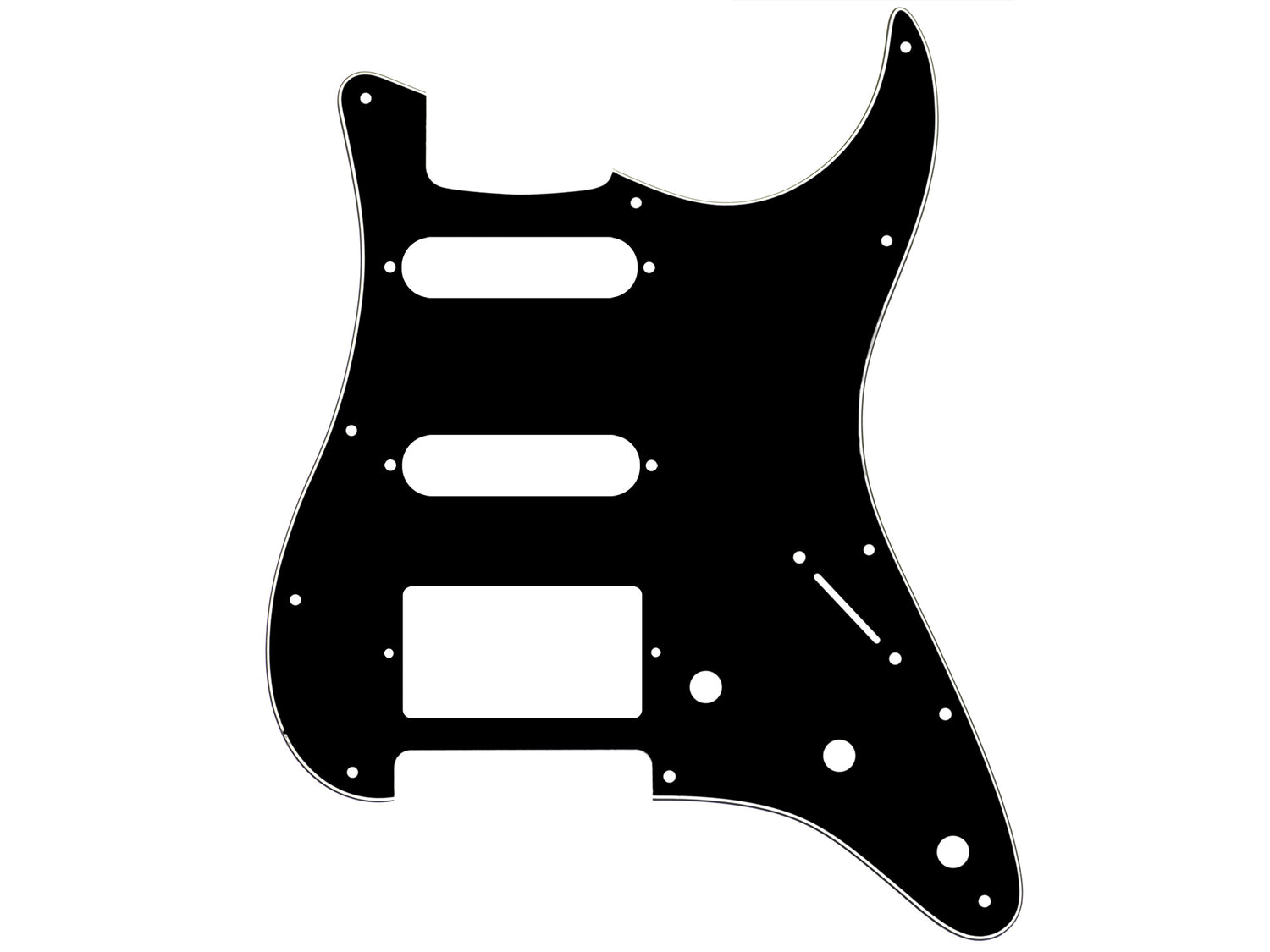 Pickguard HSS pour Strat® (moderne 11 trous)