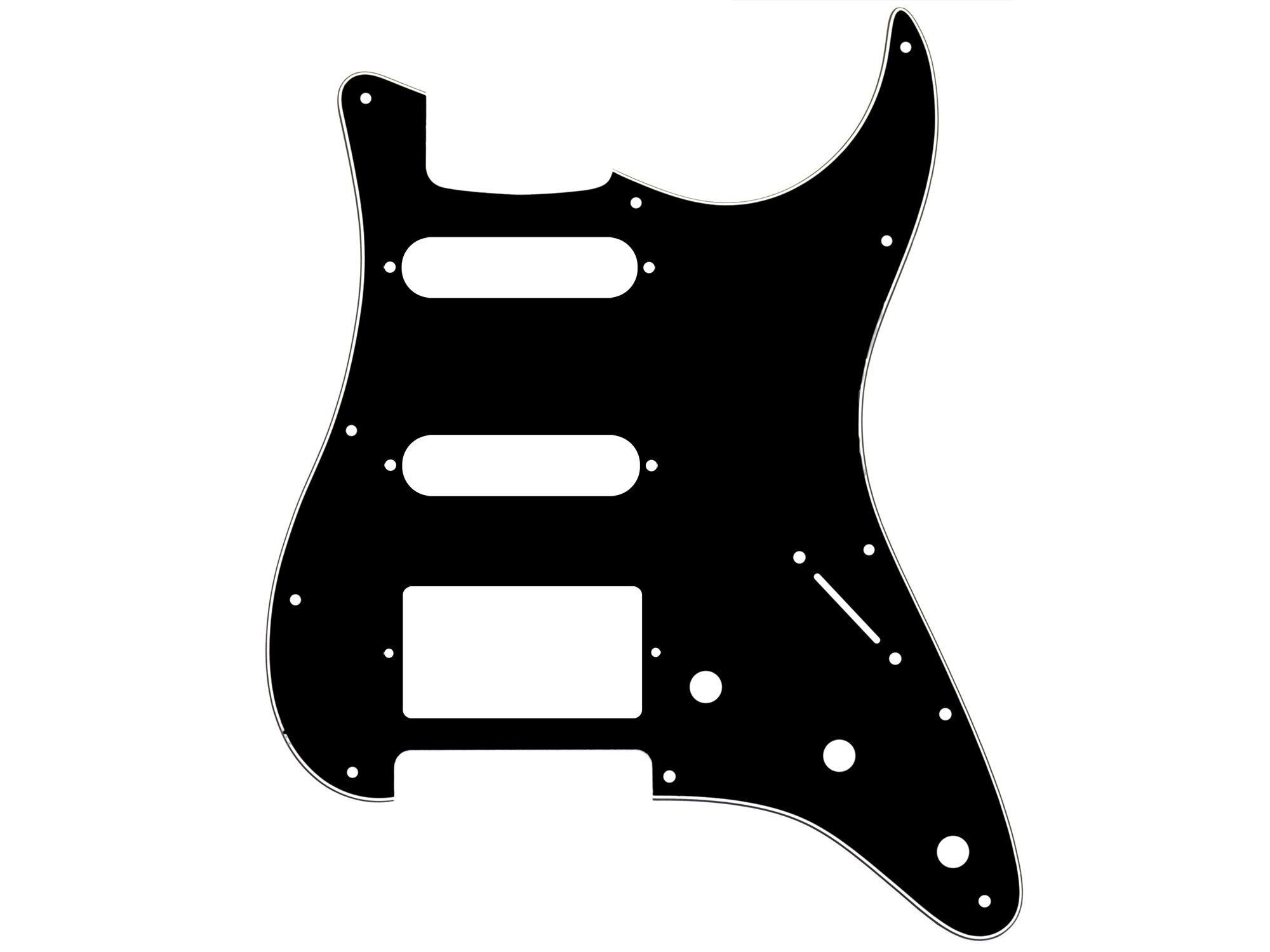Pickguard HSS pour Strat® (moderne 11 trous)