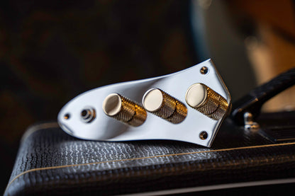Custom Works: Loaded Control Plate for Jazz Bass®