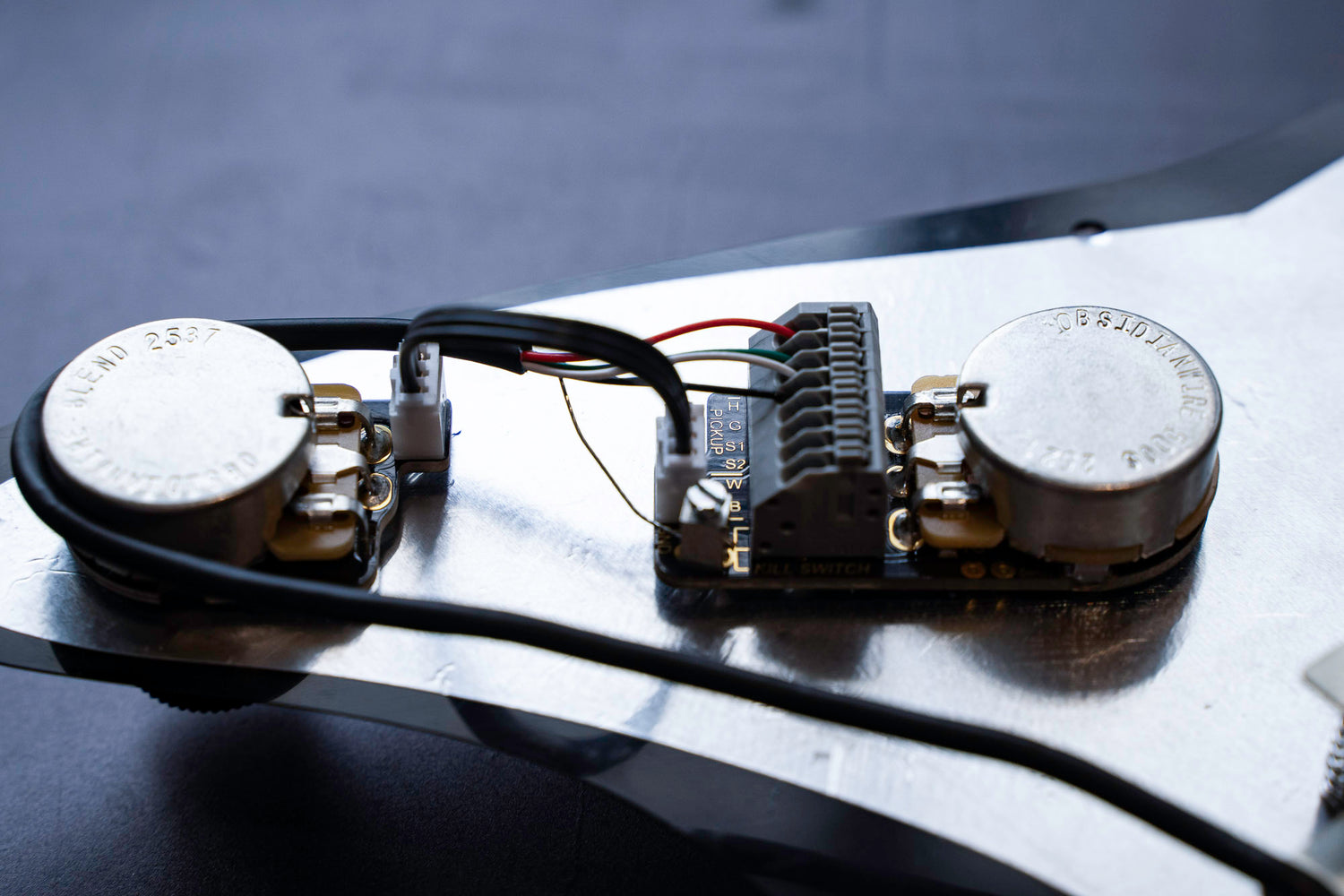 Custom Works:  Single Humbucker Loaded Pickguard for Strat®