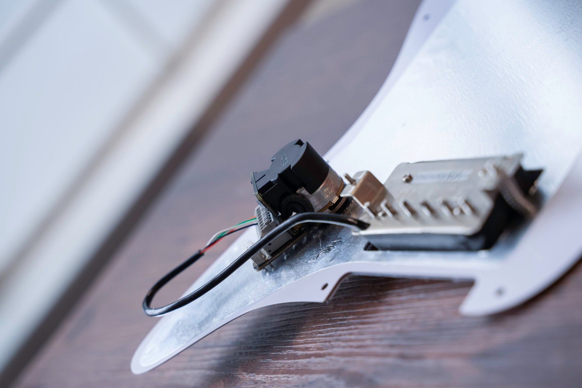 Custom Works:  Single Humbucker Loaded Pickguard for Strat®