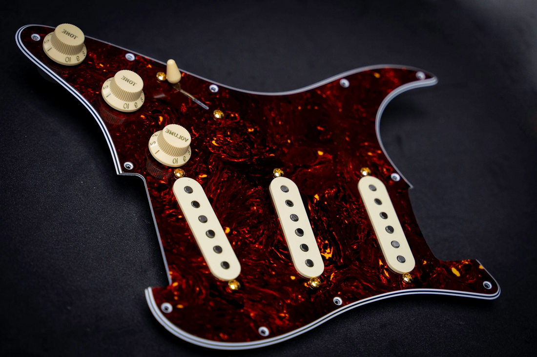 Custom Works: LEFTY! Loaded Pickguard for Strat® (SSS)